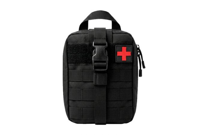 Аптечка тактическая Патриот PT-TRS21 черная (23 в 1)