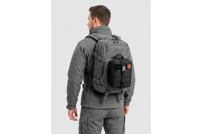 Аптечка тактическая Патриот PT-TRS21 черная (23 в 1)