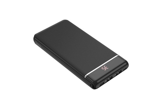 Универсальный дополнительный аккумулятор Power Bank HOCO J59 (10000 mAh) (черный)