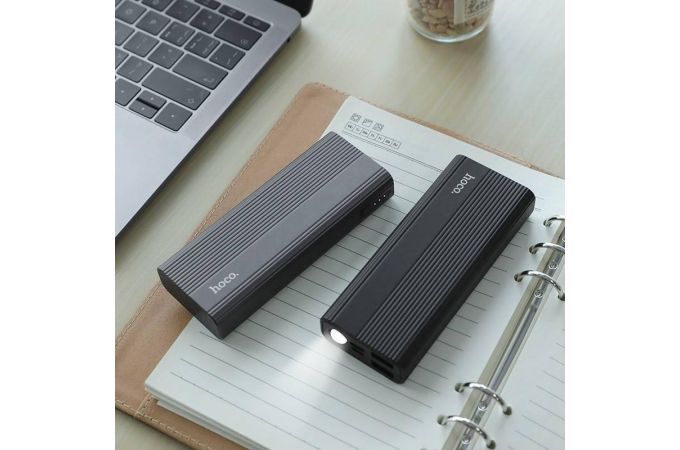 Универсальный дополнительный аккумулятор Power Bank HOCO J54 (10000 mAh) (серый)