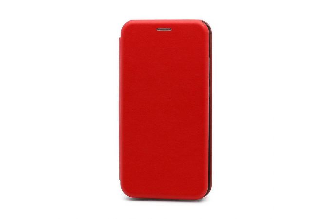 Чехол-книжка Huawei Honor 8A/Y6 2019 боковой BF (красный)