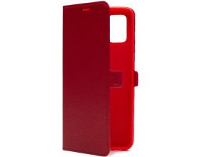 Чехол BoraSCO Book Case Realme C11/C20 (2021) (красный)