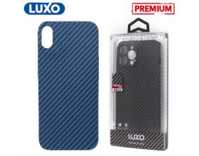 Чехол для телефона LUXO CARBON iPhone X / XS (голубой)