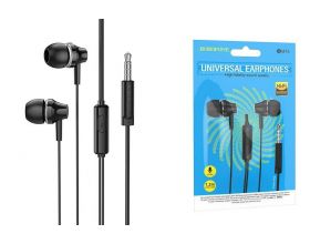 Наушники вакуумные проводные BOROFONE BM74 Singer (черный)