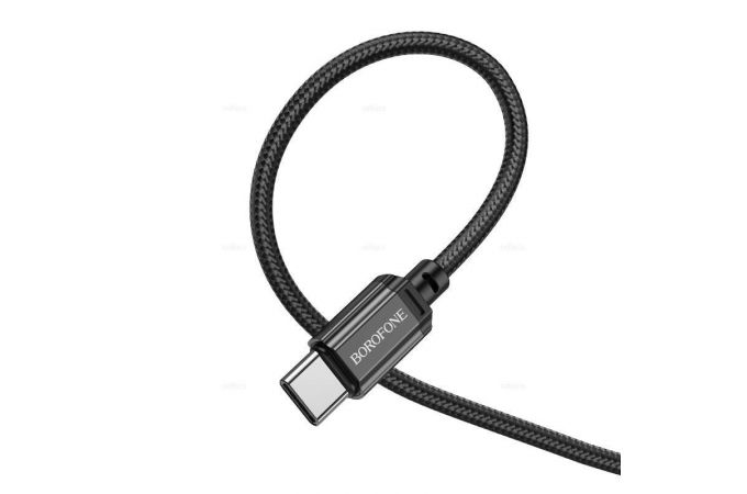 Кабель USB - USB Type-C BOROFONE BX87, 3A (черный) 1м