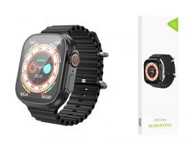 Смарт часы BOROFONE BD3 Ultra smart sports watch ( цвет черный )