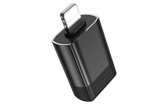 Переходник OTG Borofone BV18 Lightning штекер на USB гнездо USB2.0 адаптер