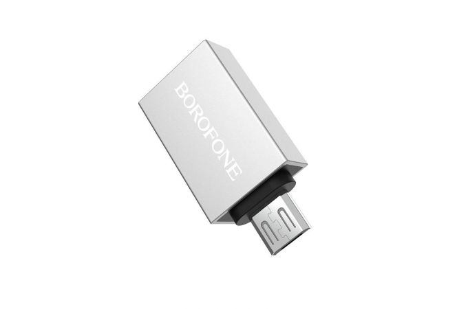 Переходник OTG Borofone BV2 Micro USB OTG Adapter