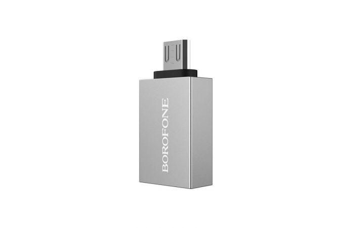 Переходник OTG Borofone BV2 Micro USB OTG Adapter