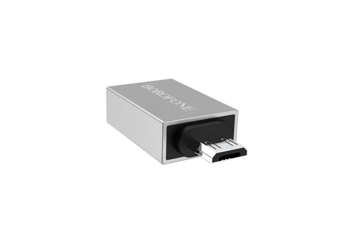 Переходник OTG Borofone BV2 Micro USB OTG Adapter