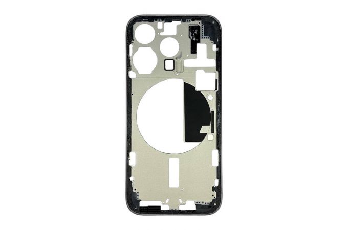 Средняя часть корпуса для iPhone 15 Pro (Black Titanium)