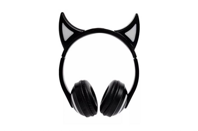 Наушники мониторные беспроводные Qumo Party Cat BT-0024 Bluetooth (черный)