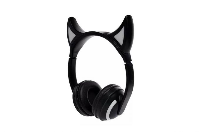 Наушники мониторные беспроводные Qumo Party Cat BT-0024 Bluetooth (черный)