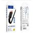 Кабель USB - Lightning HOCO X59, 2,4A (черный) 1м (в оплетке, с усиление сгиба)