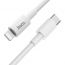 Кабель USB Type-C - Lightning HOCO X56, 3A PD20W (белый) 1м (в оплетке)