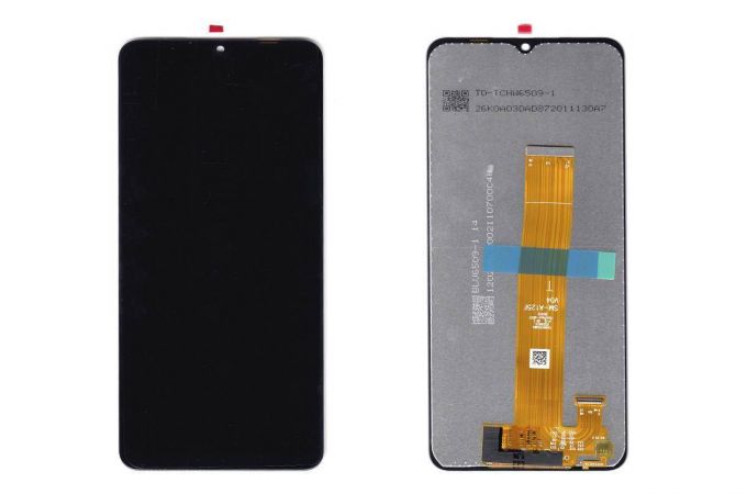 Дисплей для Samsung A125F Galaxy A12 Black в сборе с тачскрином (ревизия SM-A125F_REV0.1) 100%