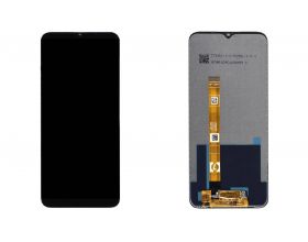 Дисплей для Realme C11 (RMX2185)/ C15 (RMX2180)/ C12/ Narzo 30A в сборе с тачскрином (черный)