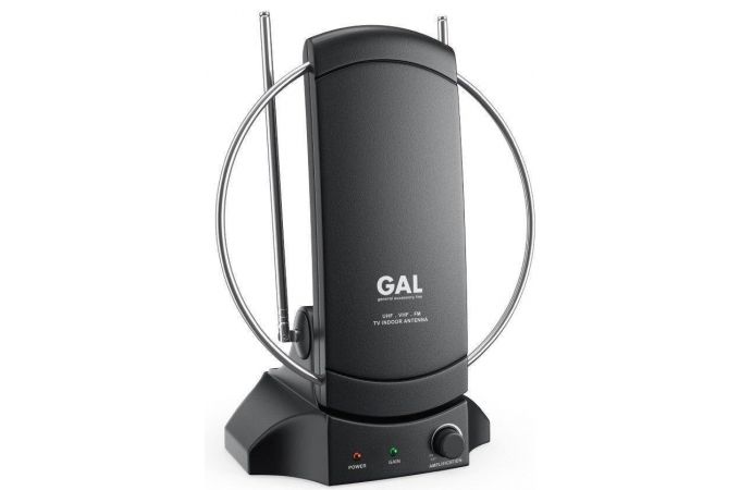 Антенна комнатная GAL AR-428 активная, 20-36 дБ