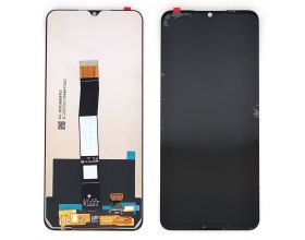 Дисплей для Xiaomi Redmi 10C/ Poco C40 в сборе с тачскрином (черный)