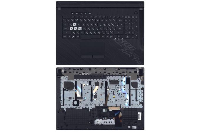 Клавиатура для ноутбука Asus ROG Strix G17 G712 с подсветкой RGB топкейс