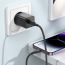 Сетевое зарядное устройство USB-C + кабель Lightning - Type-C BOROFONE BN13 Safety charger PD30W (белый)