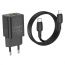 Сетевое зарядное устройство USB + USB-C + кабель Lightning - Type-C BOROFONE BN14 Royal PD30W + QC3.0 (белый)