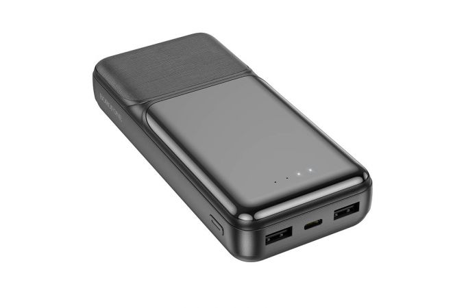 Универсальный дополнительный аккумулятор Power Bank BOROFONE BJ33A (20000 mAh) (черный)