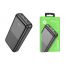 Универсальный дополнительный аккумулятор Power Bank BOROFONE BJ36A 22,5W+PD20  (20000 mAh) (черный)