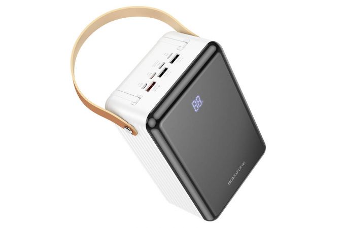 Универсальный дополнительный аккумулятор Power Bank BOROFONE BJ32 Terra 22.5W 80000mAh (белый)