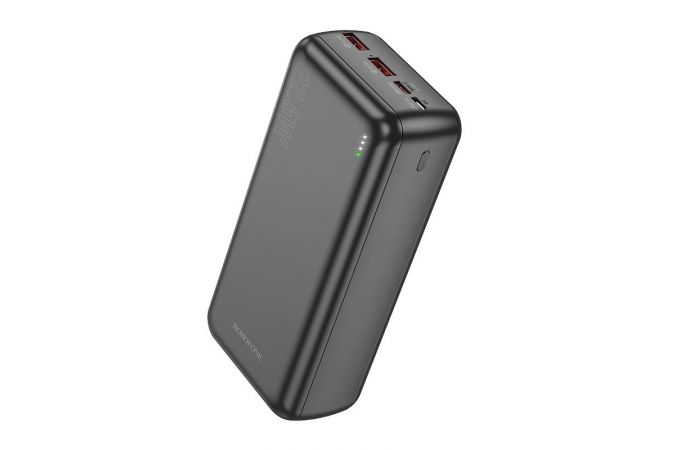 Универсальный дополнительный аккумулятор Power Bank BOROFONE BJ38B 22.5W+ PD20W (30000 mAh) (черный)