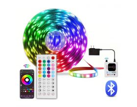 Набор лента RGB Огонек OG-LDL51 LED 10м (Bluetooth, 24В, пульт)