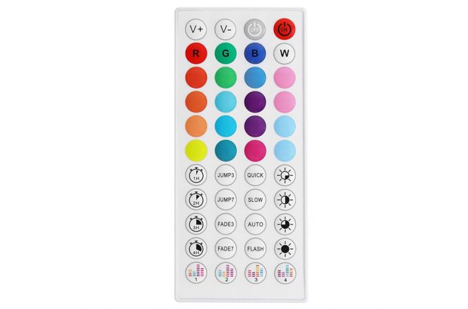 Набор лента RGB Огонек OG-LDL51 LED 20м (Bluetooth, 24В, пульт)