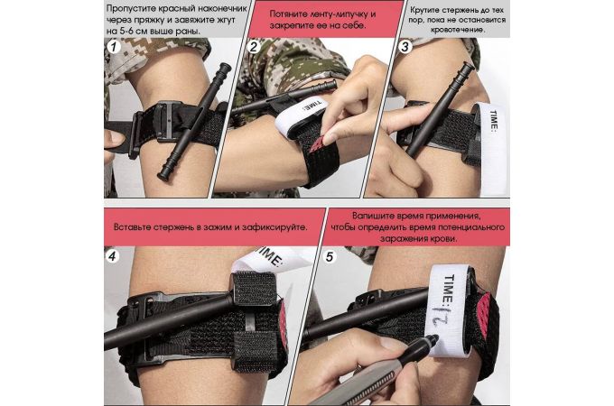 Аптечка тактическая Патриот PT-TRS18 (14 в 1)