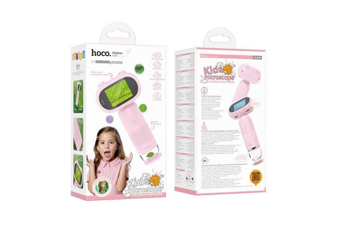 Микроскоп детский HOCO DV206 (розовый)