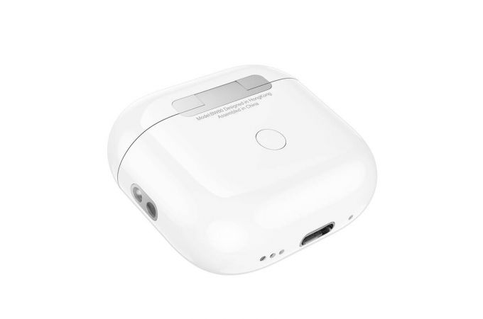 Наушники вакуумные беспроводные BOROFONE BW60 Destacado true wireless BT headset with touch screen (белый)