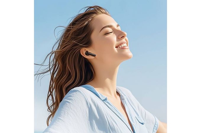 Наушники вакуумные беспроводные BOROFONE BW71 Soleil wireless BT headset (черный)