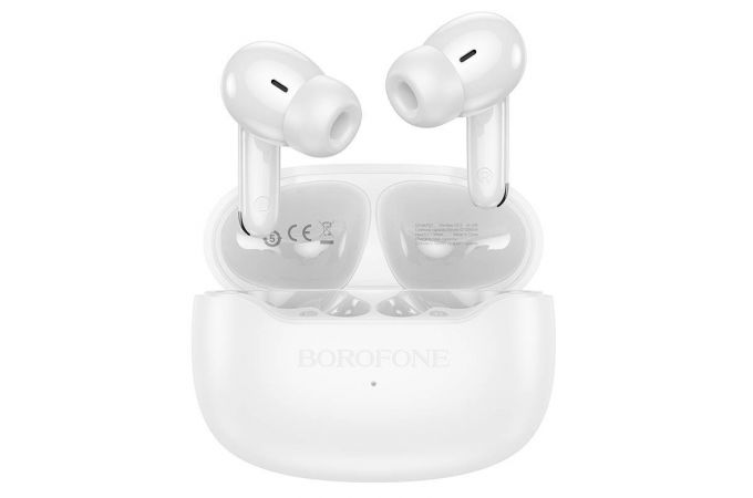 Наушники вакуумные беспроводные BOROFONE FQ1 Shine wireless BT headset (черный)