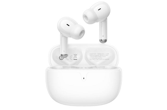 Наушники вакуумные беспроводные BOROFONE FQ10 Joyful true wireless BT headset (белый)