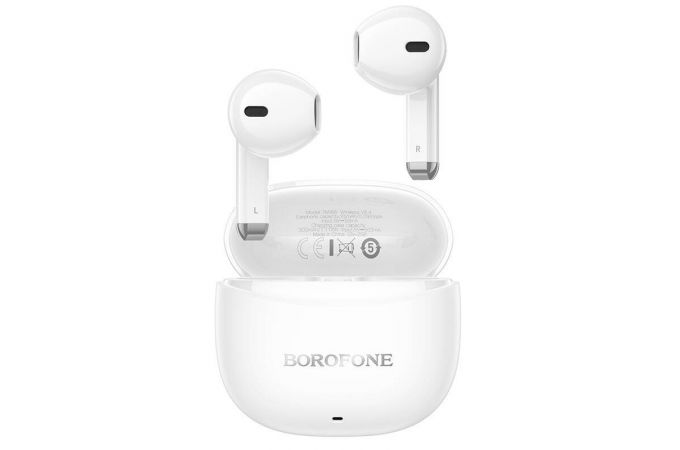 Наушники вакуумные беспроводные BOROFONE BW88 Deep rhyme true wireless BT headset (черный)