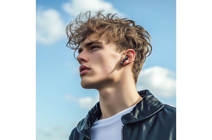 Наушники вакуумные беспроводные BOROFONE BW88 Deep rhyme true wireless BT headset (черный)