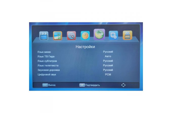 ТВ ресивер DVB-T2/C Орбита OT-DVB32 (Wi-Fi)