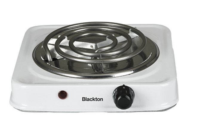 Плитка электрическая BLACKTON Bt HP101W Белый 1000 Вт, 1 конфорка,ТЭН