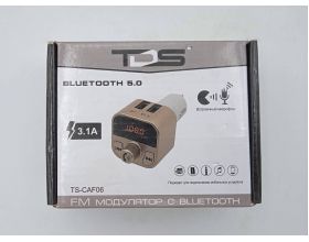 FM-Модулятор TDS TS-CAF06 (Bluetooth) (УЦЕНКА! ПОСЛЕ РЕМОНТА)