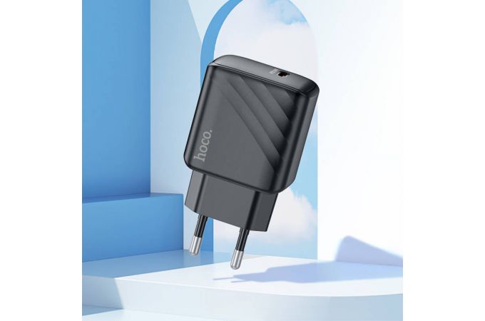 Сетевое зарядное устройство USB-C HOCO CS22A PD 30W (черный)