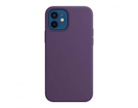 Чехол для iPhone 12 (6.1) Soft Touch MagSafe Amethyst (аметистовый)