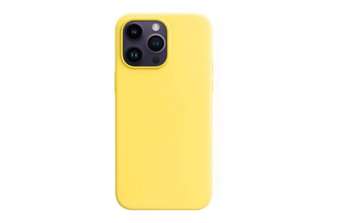 Чехол для iPhone 13 (6.1) Soft Touch MagSafe Lemon Zest (лимонная цедра)