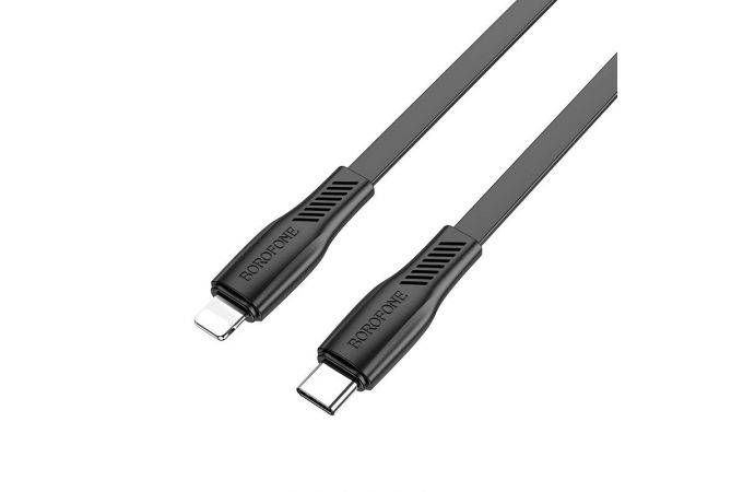 Кабель USB Type-C - Lightning BOROFONE BX85 (черный) 1м