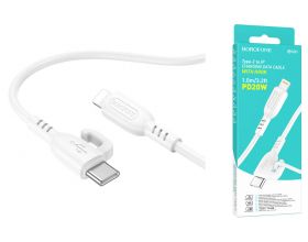 Кабель USB - USB Type-C BOROFONE BX91 Symbol (белый) 1м