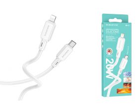 Кабель USB Type-C - Lightning BOROFONE BX94 (белый) 1м