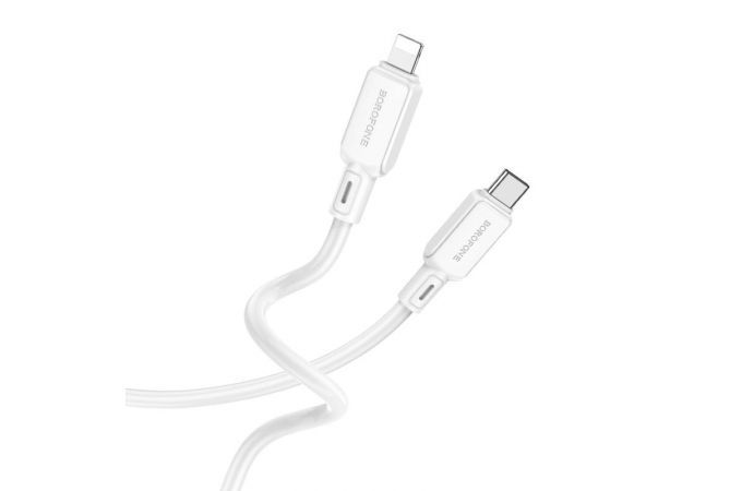 Кабель USB Type-C - Lightning BOROFONE BX94 (белый) 1м